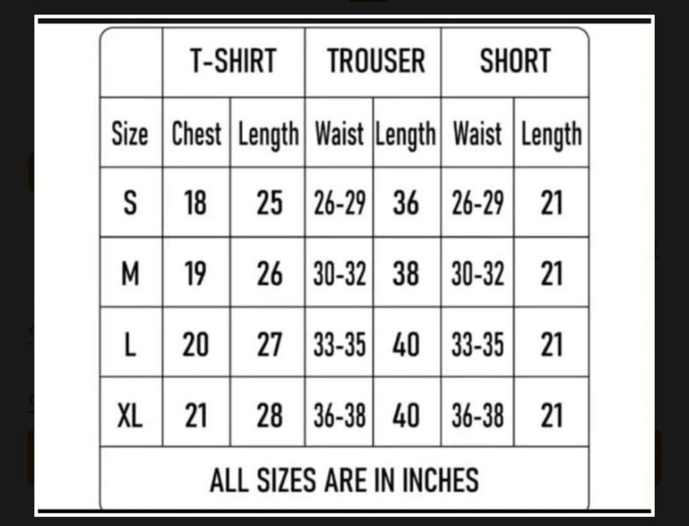 2 Pcs Men's Jersey Printed T-Shirt & Shorts Tracksuit - Image 3