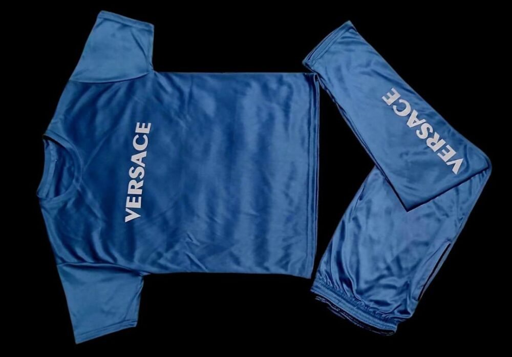 Men's Micro Interlock Printed Track Suit - 2 Pcs Set - Image 4